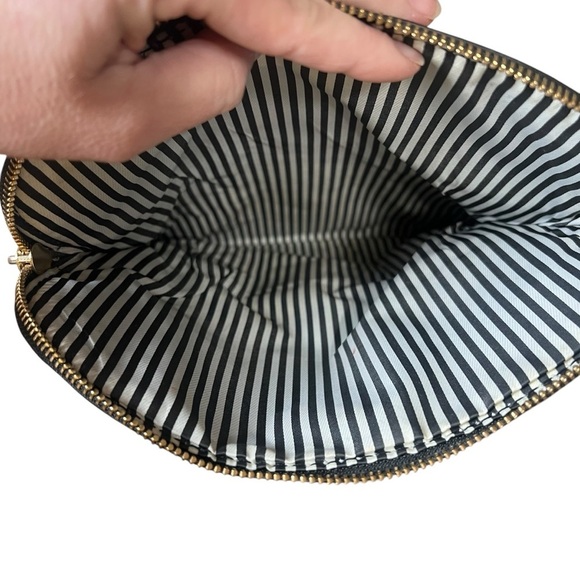 Kate Spade Jackson Street Harlyn Crossbody Pebble Leather Charcoal Small Bag - Picture 8 of 15